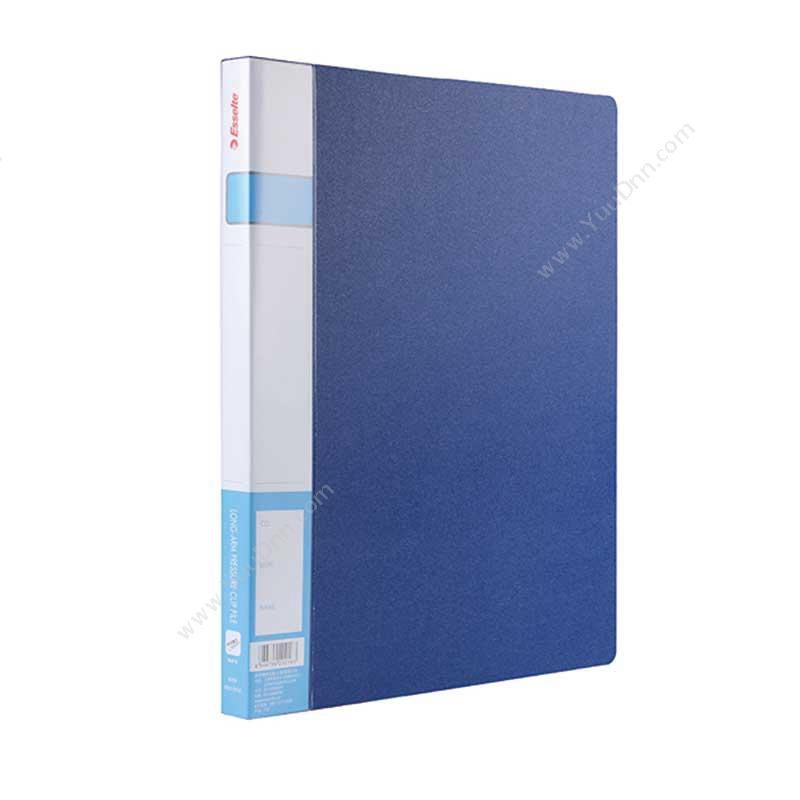 易达 Esselte86015 PP文件夹 A4 单强力夹 （蓝）轻便夹