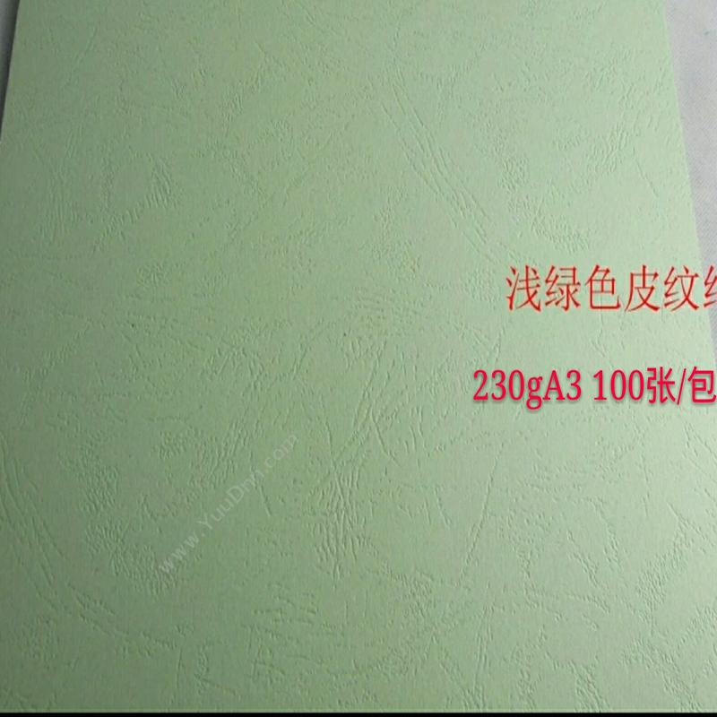 晨科 Chenke A3/230g（绿） 皮纹纸