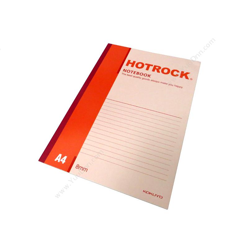 何如 Hotrock N2080 线装订本(大包装)  A4 混色 80页 5本/封 整封销售 胶装本