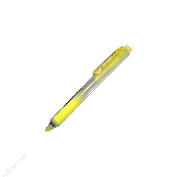 派通 PentelSXS15-G 按压式荧光笔 1.0mm-4.2mm 黄色单头荧光笔