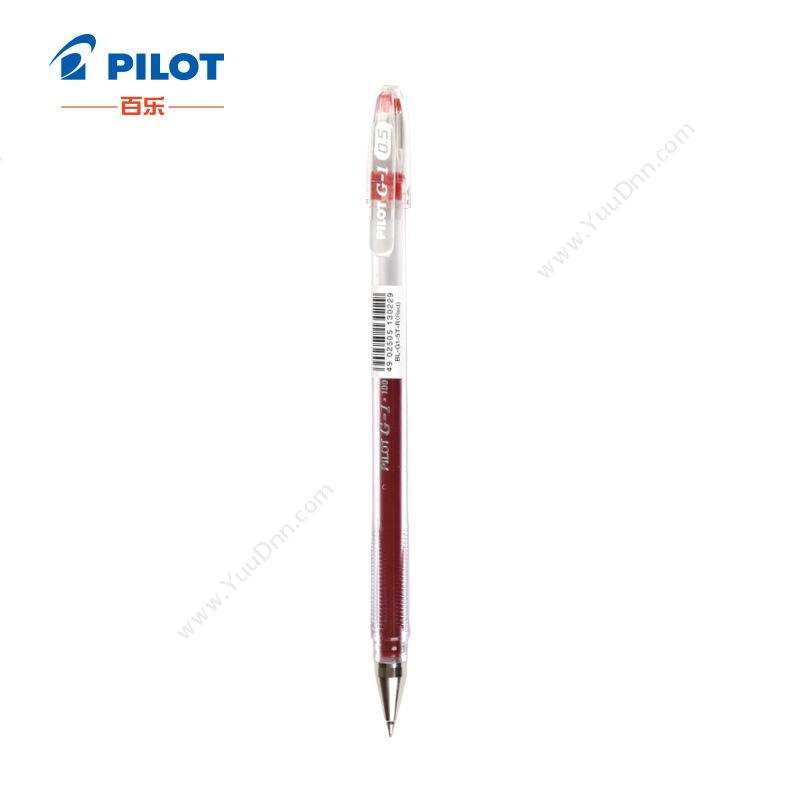 百乐 Pilot0.5 啫喱笔 BL-G1-5T-R（红）（12支/盒）插盖式中性笔
