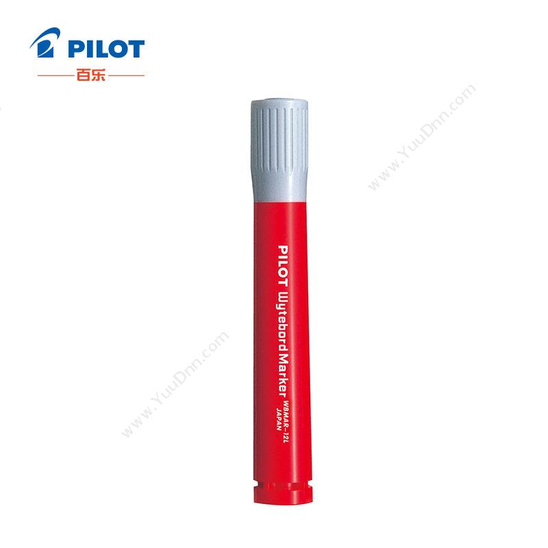 百乐 PilotWBMAR-M-R 胶杆 M头 （红） 12支/盒白板笔