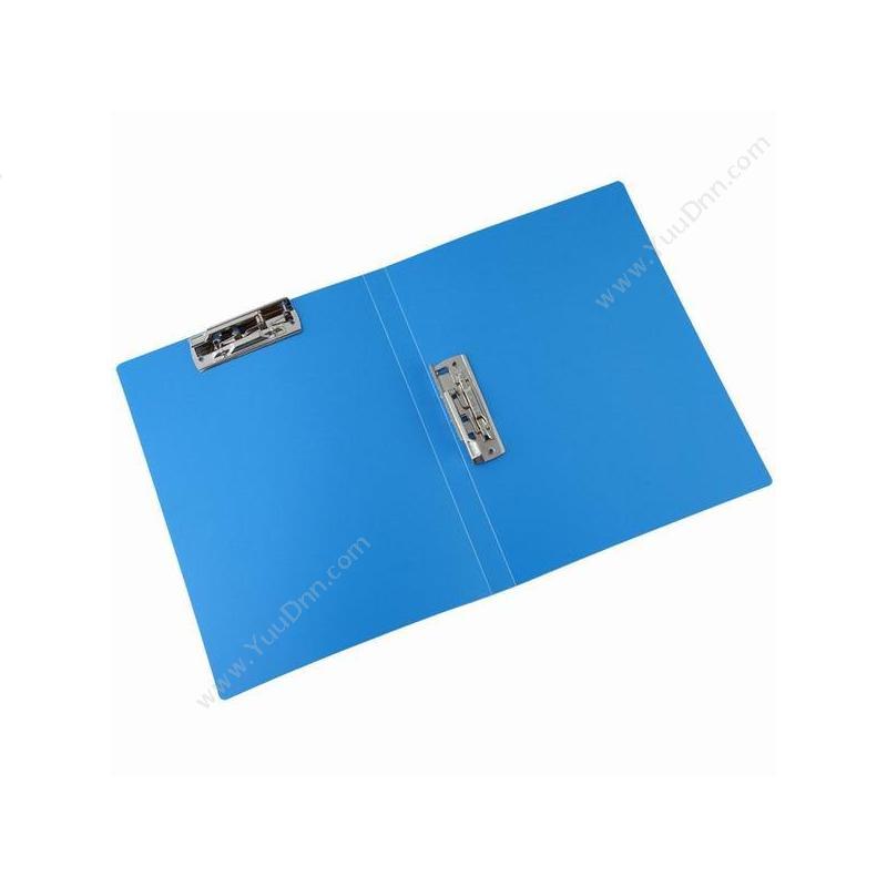 齐心 Comix A605 A4 双强力夹 （蓝） 20只/盒 轻便夹