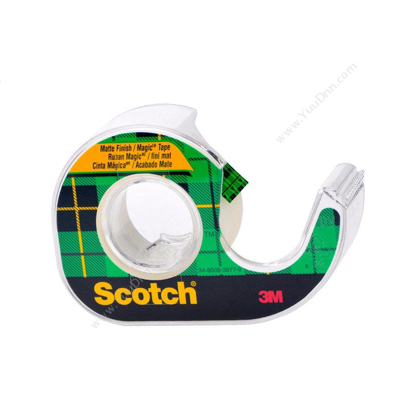 思高 Scotch 103 隐型胶带（附切割座） 3/4寸*4m 隐形胶带
