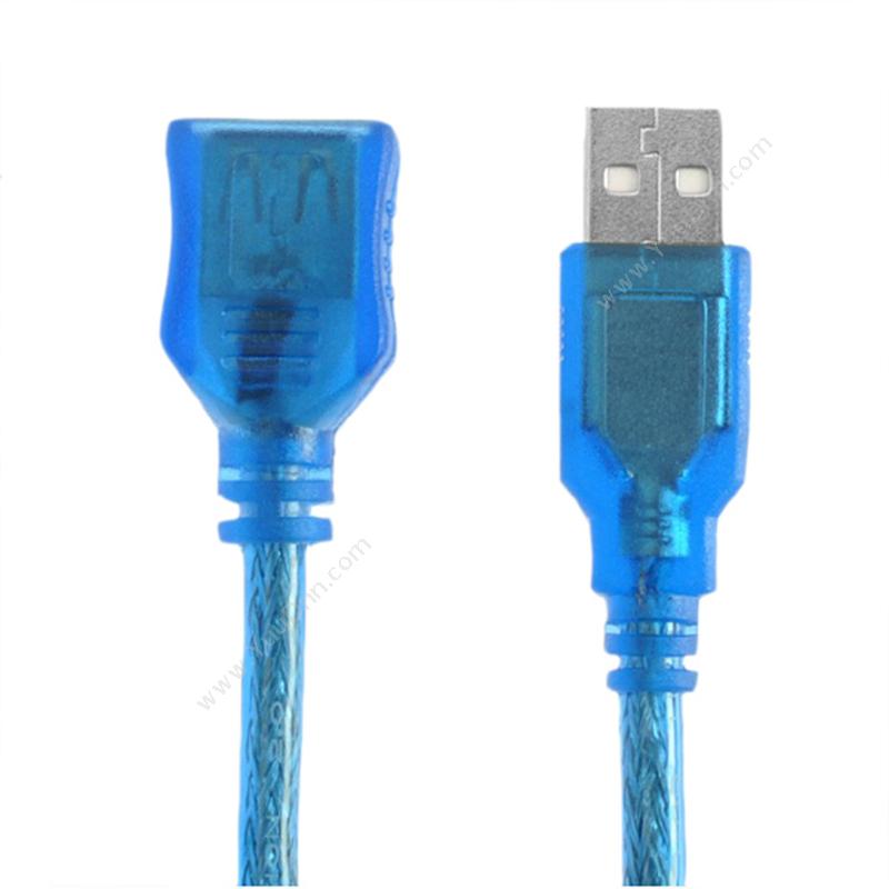 创乘 ChuangCheng CC028 USB2.0高速延长线(AM-AF) 5米 透明（蓝） 其它线材