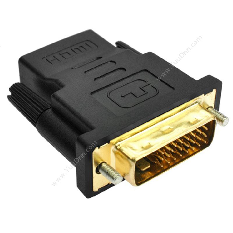 创乘 ChuangChengCC055 DVI转HDMI转接器 DVI 24+1转HDMI（黑）扩展配件