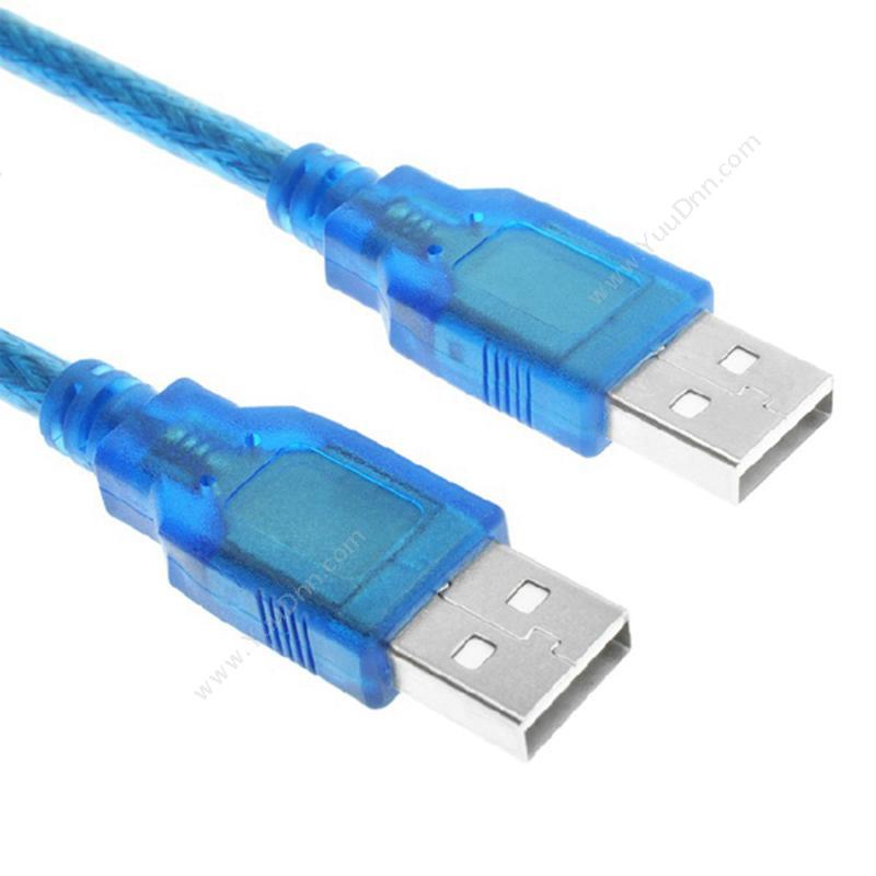 创乘 ChuangCheng CC258 高速USB2.0数据传输线(AM-AM) 1.5米 透明（蓝） USB数据线