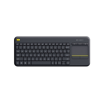 罗技 Logitech K400 plus 无线触控键盘 （黑） 无线键盘