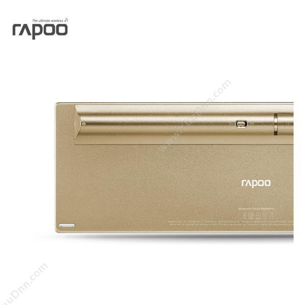 雷柏 Rapoo 9160 无线超薄键鼠套装 土豪金 无线键鼠套装