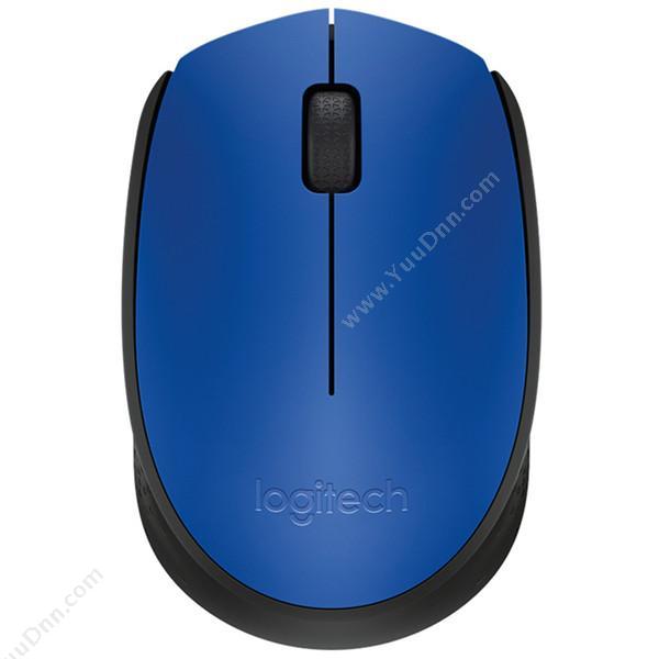 罗技 LogiM170（蓝） 便携可靠 时尚无线键盘鼠标