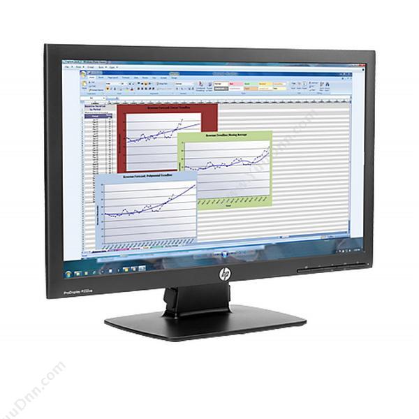 惠普 HP HP P222va Monitor  21.5英寸 宽屏16：9 VGA,DP 1.2(支持HDCP）接口/3年保修 液晶显示器