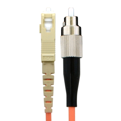 酷比客 L-Cubic LCCPMFSCFCOR-25M 多模单芯  公对公 橘（黄） 用于信号传输和数据传输电信网等 多模光纤跳线