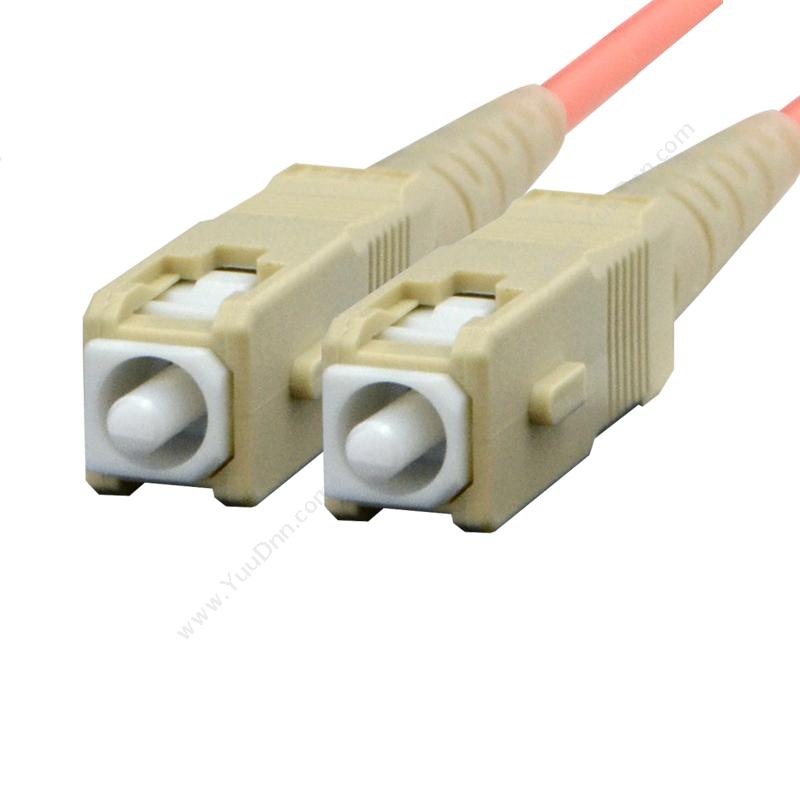 酷比客 L-Cubic LCCPMFSCSCOR-20M 多模单芯  公对公 橘（黄） 用于信号传输和数据传输电信网等 多模光纤跳线