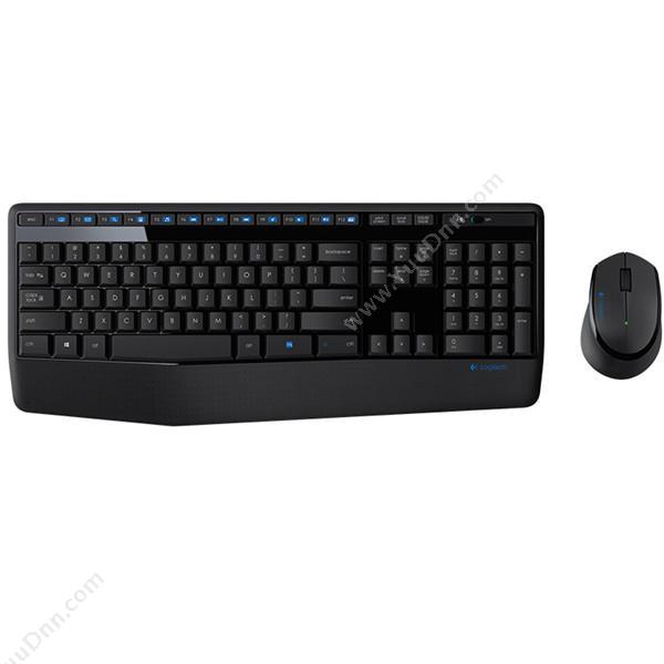 罗技 LogiMK345 无线键套装 （黑）键盘鼠标