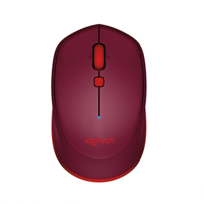 罗技 Logitech M337 蓝牙鼠标 （红） 适用于苹果电脑 无线鼠标