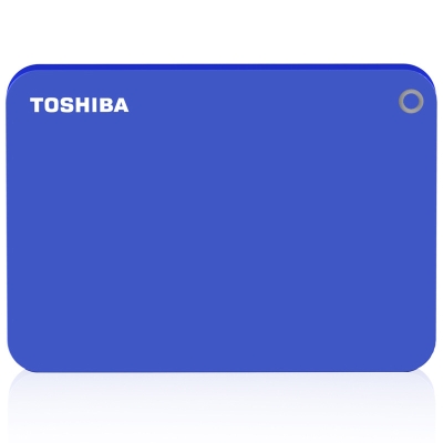 东芝 Toshiba CANVIO ADVANCE 2.5寸 3TB USB3（蓝） 移动硬盘