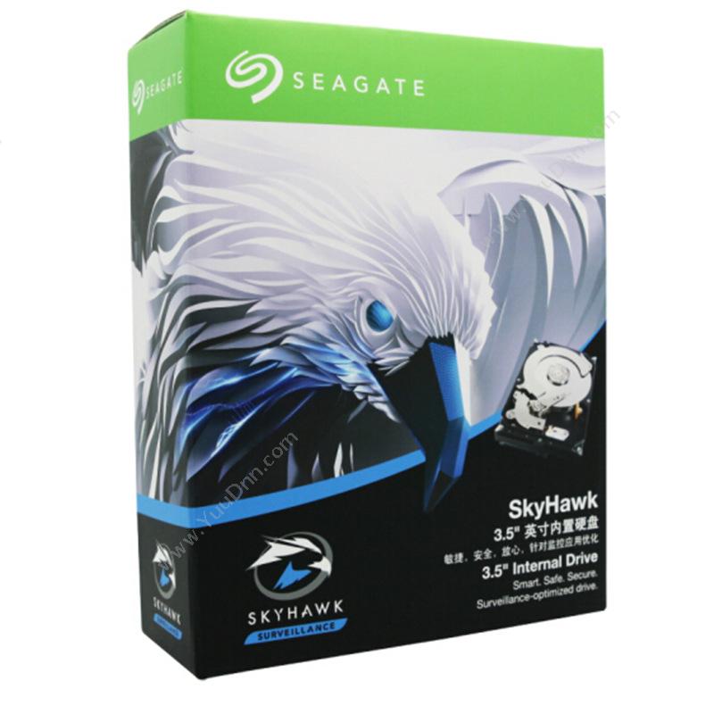 希捷 Seagate ST2000VX008 酷鹰系列 5900转64M SATA3 监控级硬盘 2TB 金属(银） 台式机硬盘