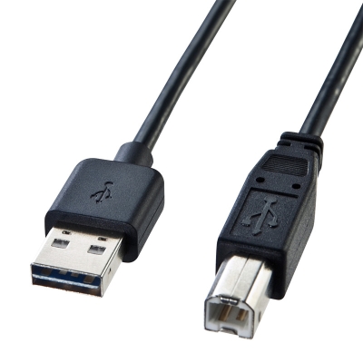 山业 Sanwa KU-R3 双面USB连接线 3m USB数据线