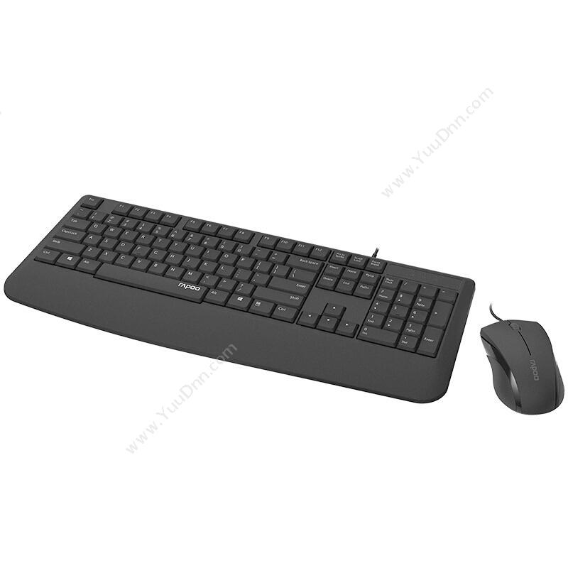 雷柏 Rapoo NX1900（黑） 有线键鼠套装
