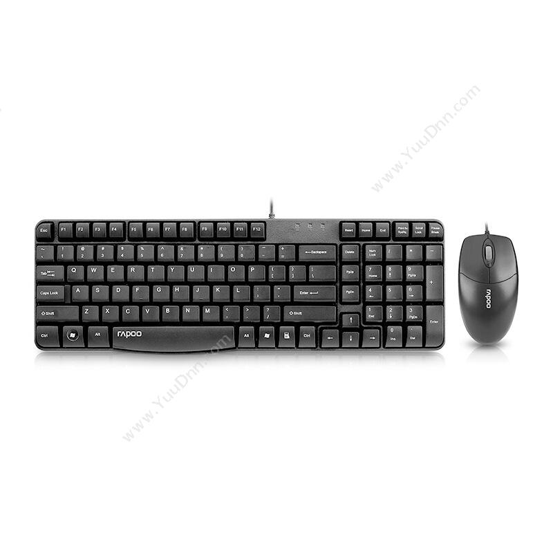雷柏 RapooX120S（黑）键盘鼠标