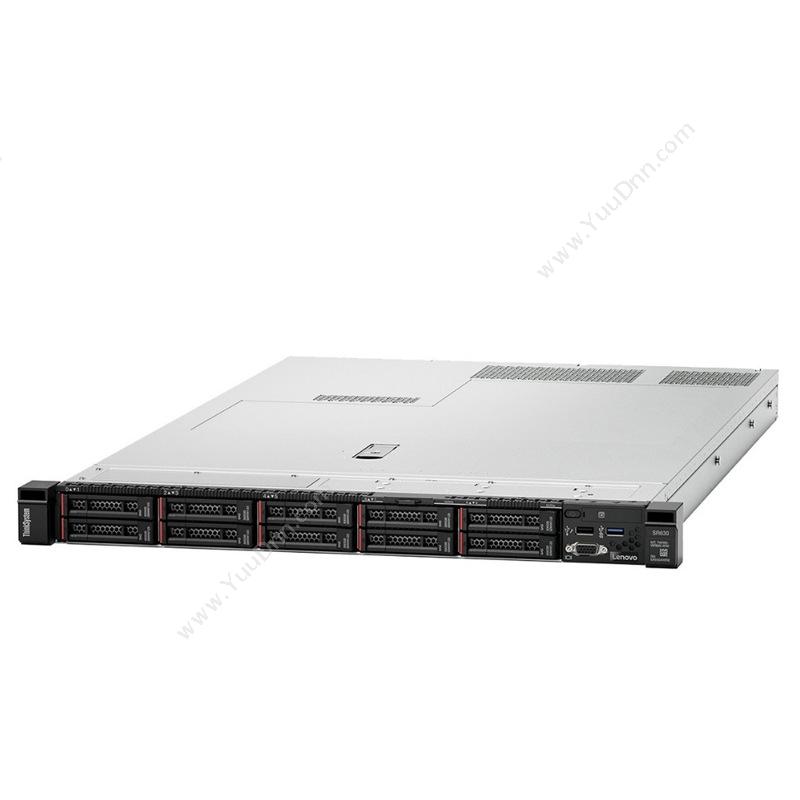 联想 LenovoThinkSystem SR630  3104（黑）  /32G/2*900G/730-8i 1G/四口千兆/DVDRW/550W机架式服务器
