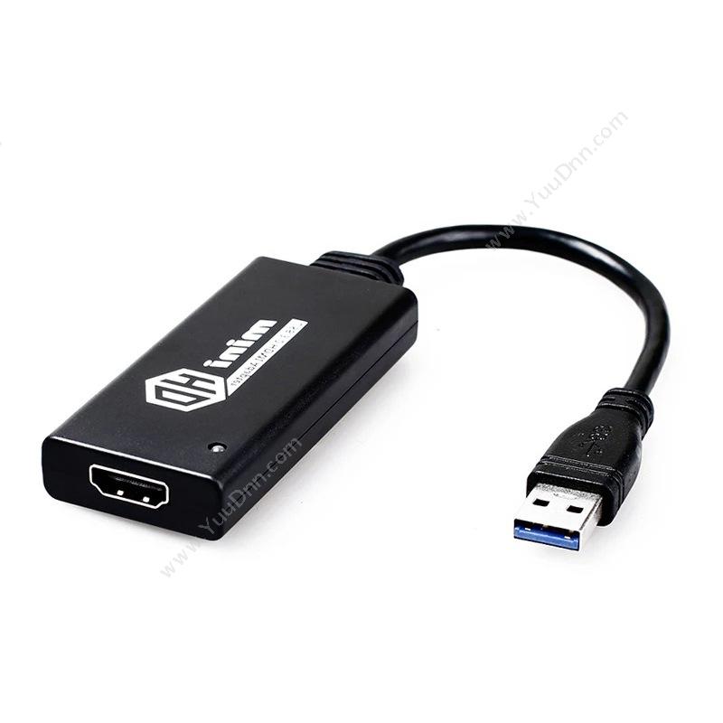 酷比客 L-CubicLCU3HDMI USB 3.0转HDMI线 0.15米 （黑）  带音视频其它线材
