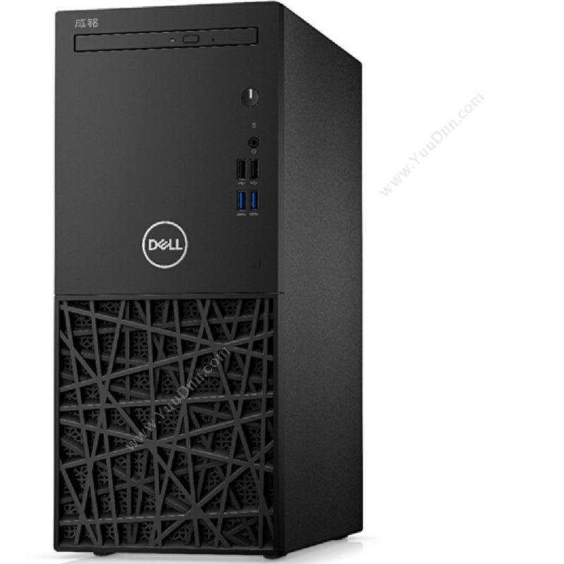 戴尔 Dell成铭3980 电脑主机 G4900/4GB/500GB/Win10H3Y（黑）电脑主机