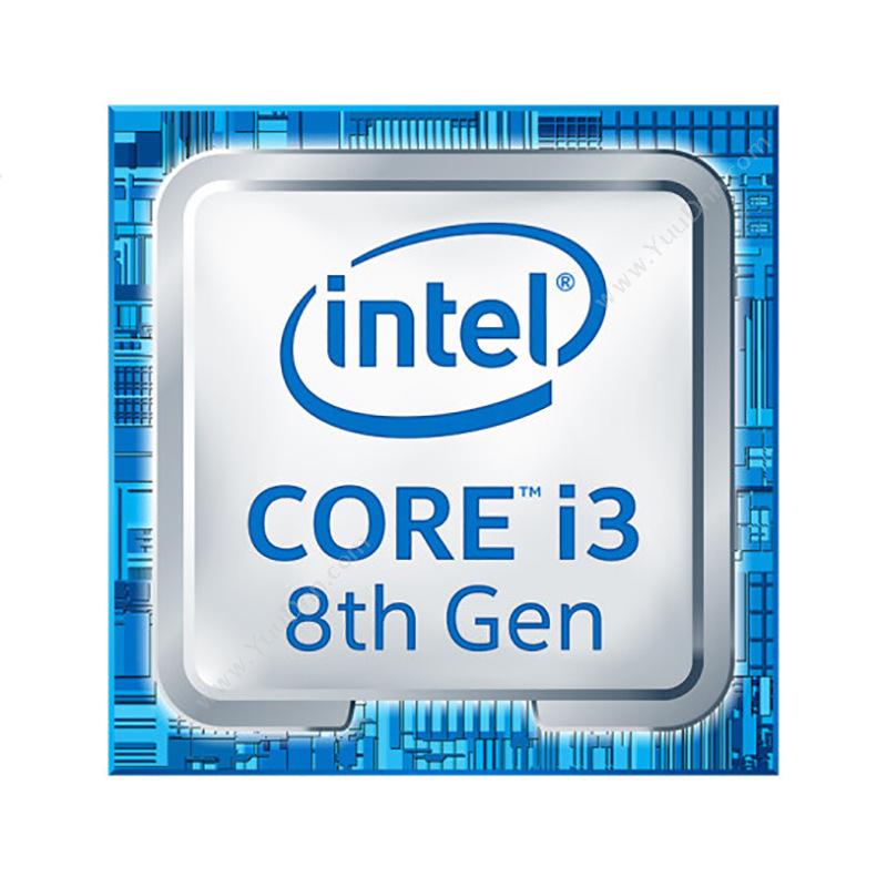 英特尔 Intel i3-8100 酷睿处理器 四核盒装（黑） CPU