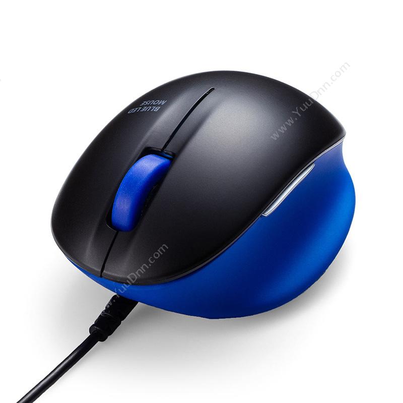 山业 Sanwa400-MA105BK 蓝光LED （黑）键盘鼠标