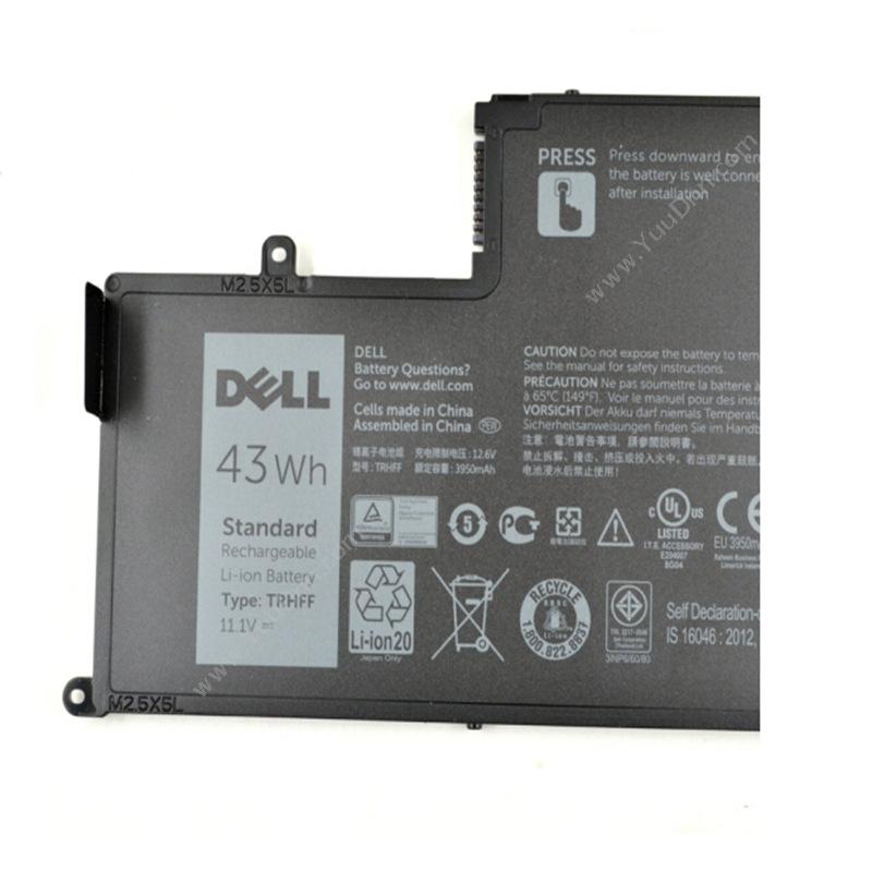 戴尔 Dell7P3X9  43WH 4芯（黑）笔记本电池