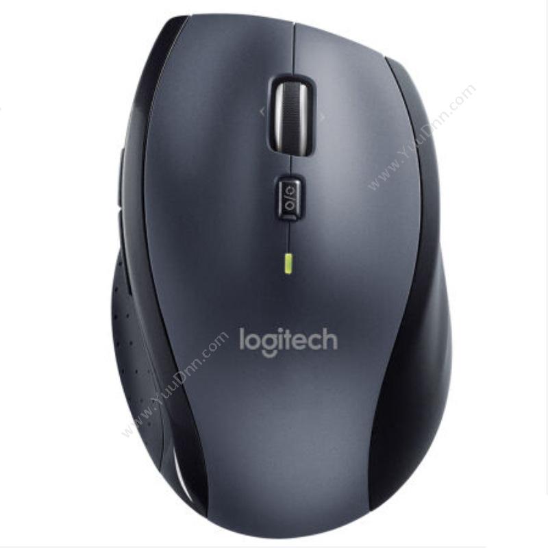 罗技 LogiM705 无线激光鼠标 （黑）  双模滚轮键盘鼠标