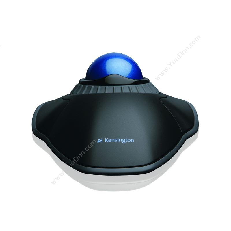 肯辛通 Kensington K72337 带控制环光学轨迹球 USB接口 蓝(黑） 有线鼠标