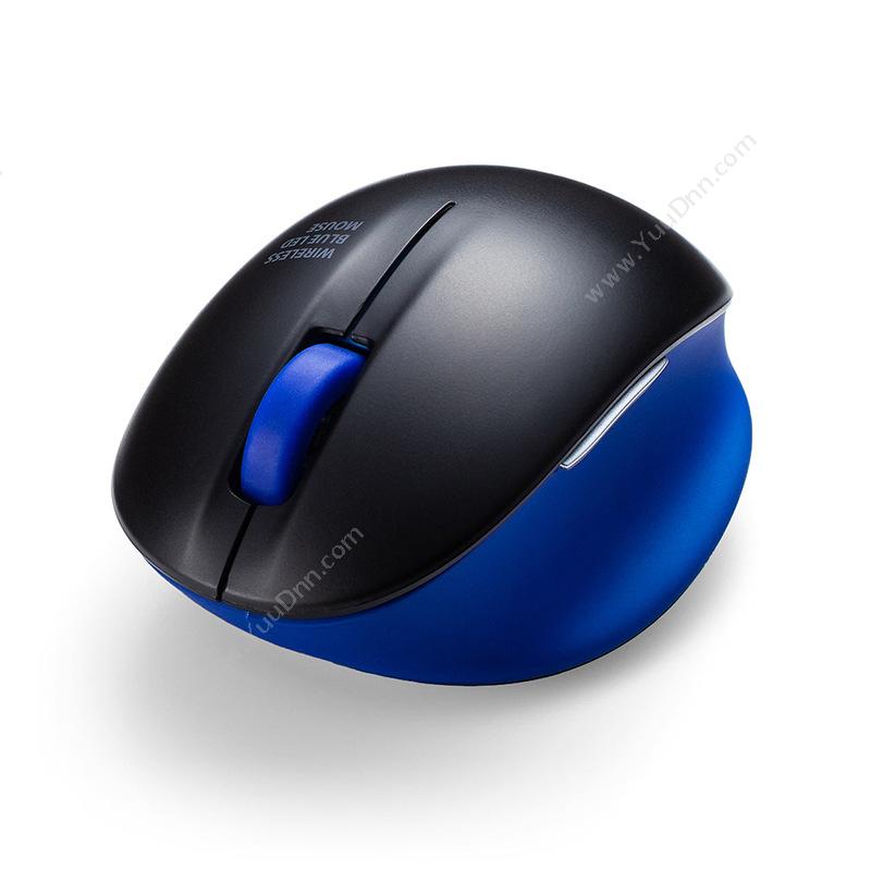 山业 Sanwa400-MA104BK 蓝光LED （黑）键盘鼠标