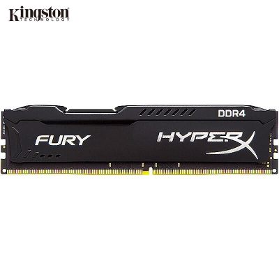 金士顿 Kingston 骇客神条 Fury雷电系列 8GB DDR4 2666（黑） 台式机内存