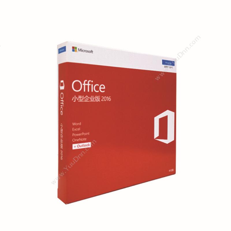 微软 Microsoft Office 2016 小型企业版 软件 （白） 其他软件