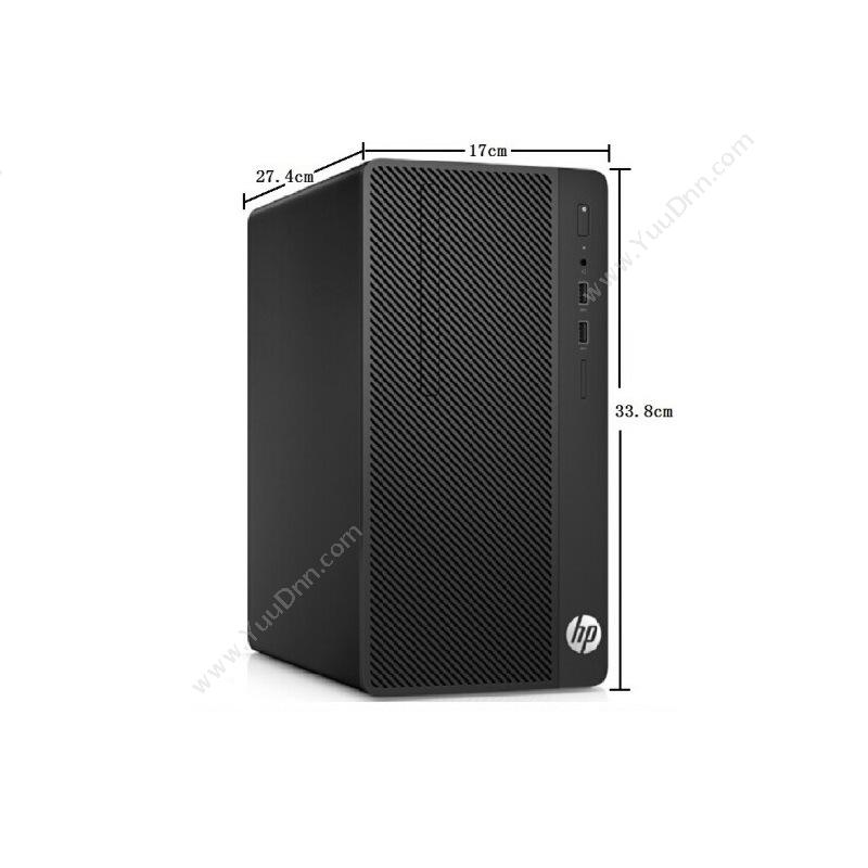 惠普 HP 280 Pro G4 MT 20英寸 Celeron49004G500GWin10H3Y（黑）  无光驱 台式电脑套机