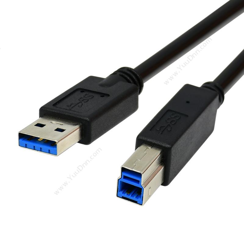 酷比客 L-CubicLCCPUSB3AMBMBK-5M USB3.0打印线/USB/AM-BM（黑）其它网线