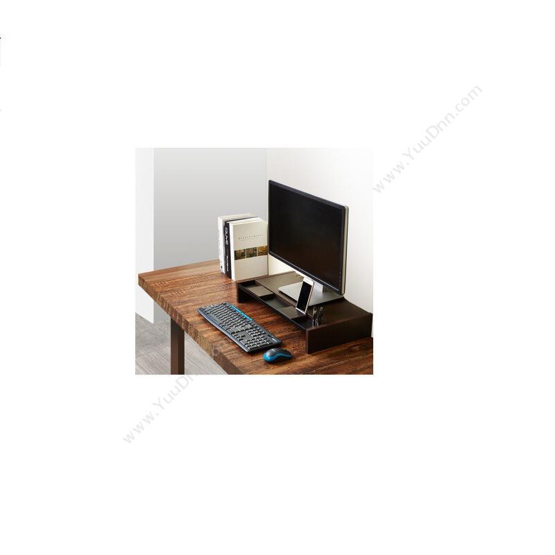 宜客莱 Yikelai V01WL 宜客莱笔记本电脑显示器增高架 550*280*90mm 胡桃木色 1个 笔记本支架