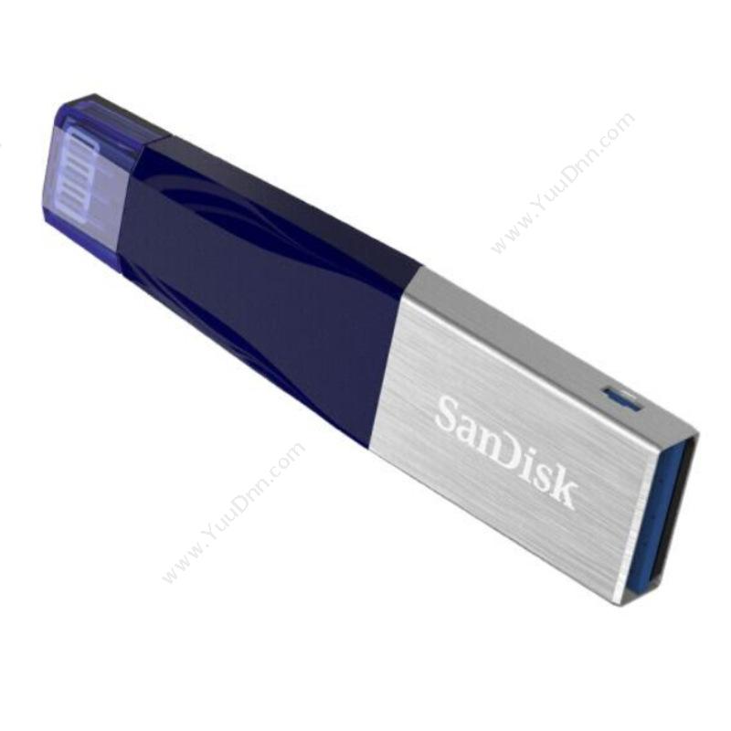 闪迪 Sandisk SDIX40N Lightning USB3.0 iXpand欣享 读速90MB/s 64G（蓝） U盘