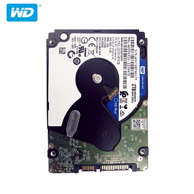 西部数据 WD WD20SPZX （蓝盘） 2TB SATA6Gb/s 5400转128M硬盘 2TB（蓝） 移动硬盘