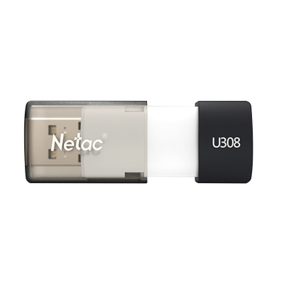 朗科 Netac U308  USB3.0 64G 红（白） U盘