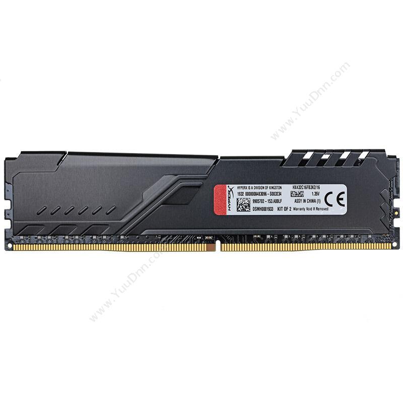 金士顿 Kingston HX424C15FB2/8-SP 8GB   骇客神条 DDR4 2400 台式机内存