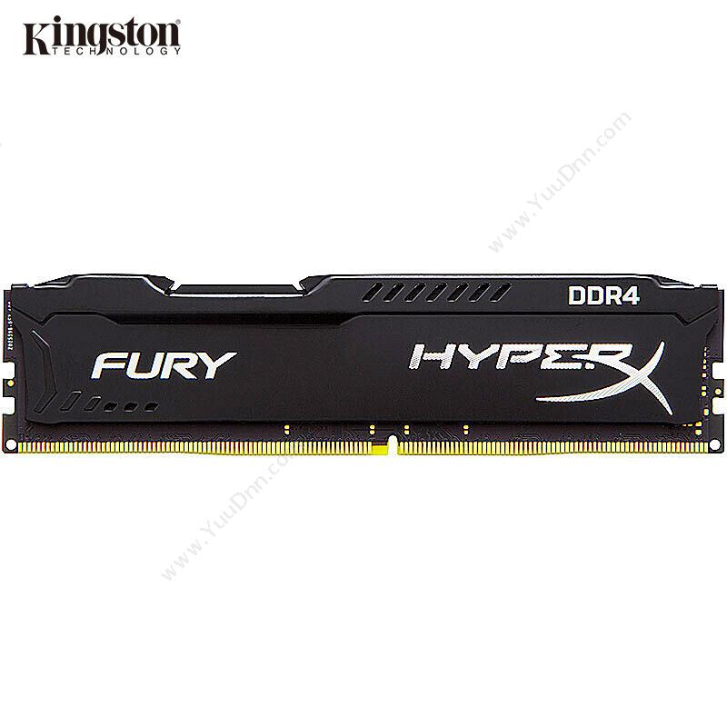 金士顿 Kingston骇客神条 Fury雷电系列 16GB DDR4 2666（黑）内存