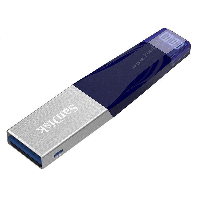 闪迪 Sandisk SDIX40N-256G-ZN6ND iXpand欣享 USB3 蓝(黑） U盘