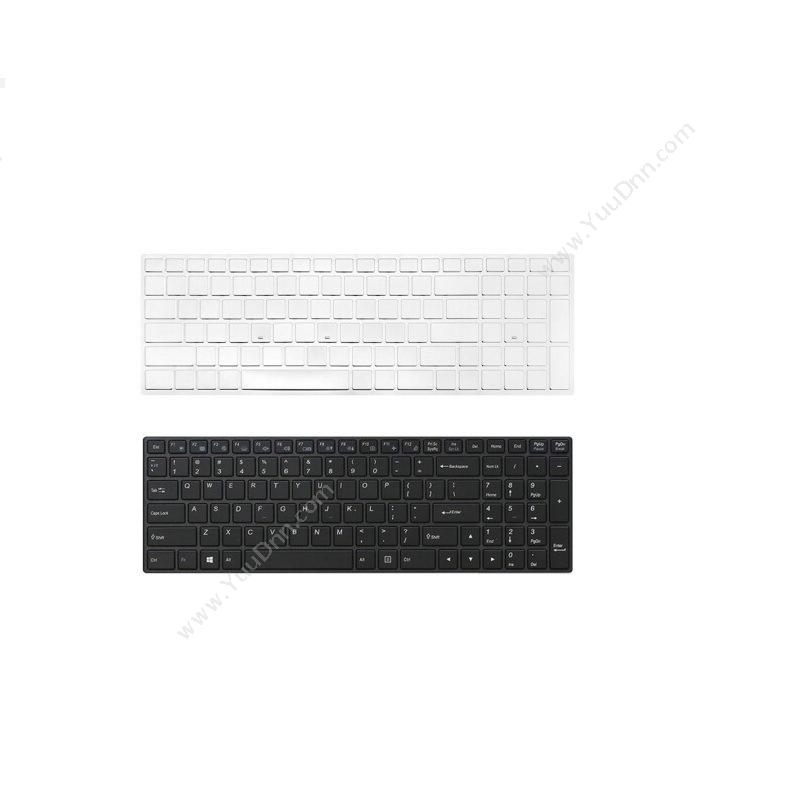 宜客莱 YikelaiEZ003 神舟笔记本专用键盘膜  透明色 1张 神舟战神Z6 Z7M机械师游戏本T58适用平板电脑配件