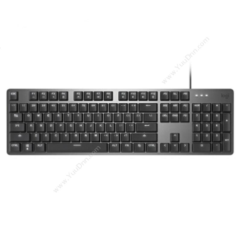 罗技 LogiK845 有线机械键盘 （黑）  背光机械键盘键盘鼠标