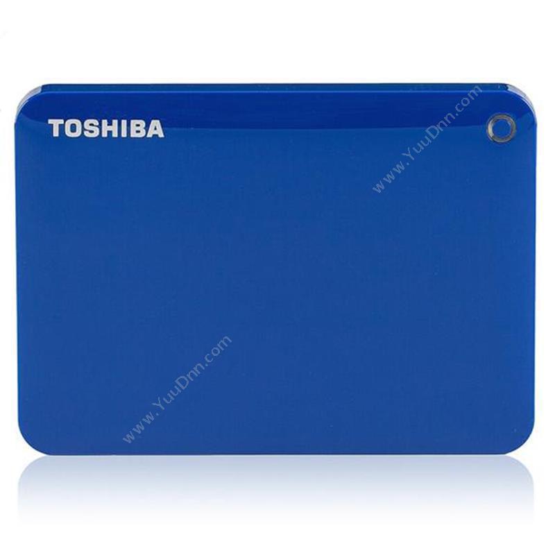 东芝 ToshibaV8 CANVIO（2TB 蓝）  2TB（蓝） 纸箱（蓝），2TB移动硬盘