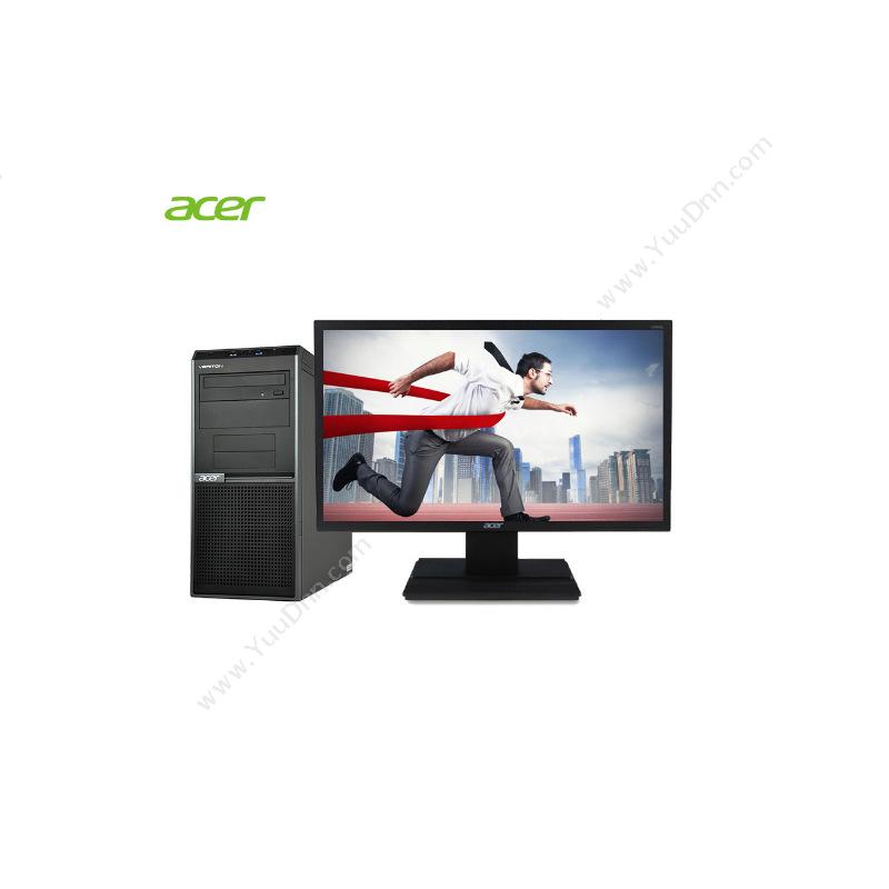 宏碁 Acer Veriton D430 5092 台式机 I7-6700   /H110/4G/1T/1G独显/DVDRW/21.5英寸/三年保修 台式电脑套机