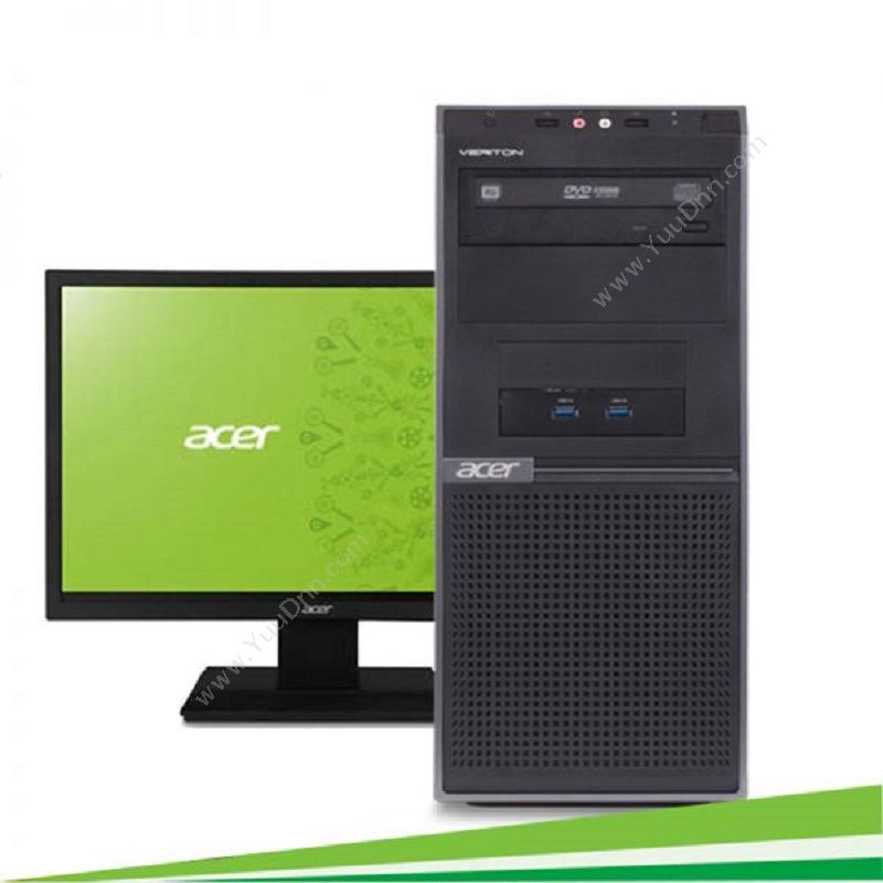 宏碁 AcerD430 台式机    i5-7400,4GB,1TB,21.5.英寸电脑套装