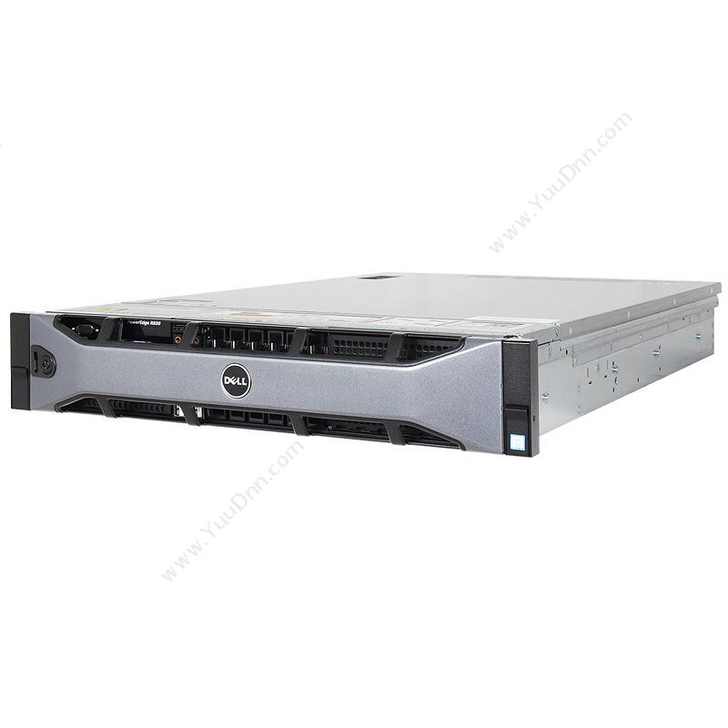 戴尔 Dell R830   银(黑）  E5-4620V4*2/16G*2/1.2T*6/H730/DVD/3Y 机架式服务器